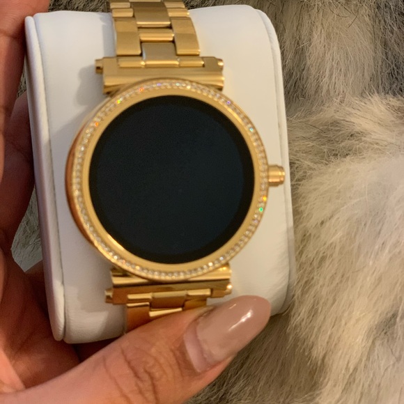 MK Access Sofie Gold Touchscreen Smart Watch 42mm - Picture 4 of 6